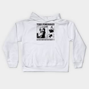 The icon of the 70s - teddy pendergrass Kids Hoodie